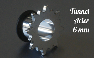 Tunnel Acier 6 mm