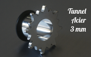 Tunnel Acier 3 mm