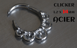 clicker acier 1.2 x 14 Acier