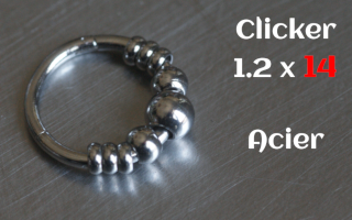 clicker acier 1.2 x 14 Acier