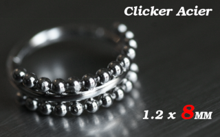clicker acier 1.2 x 8 mm