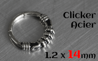 Clicker acier 1.2 x 14 - acier