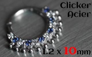 clicker acier 1.2 x 10