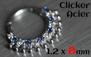 clicker acier 1.2 x 8