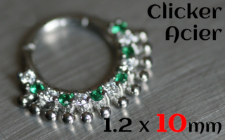 clicker acier 1.2 x 10