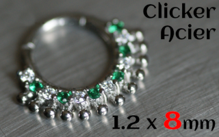 clicker acier 1.2 x 8