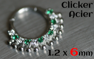 clicker acier 1.2 x 6