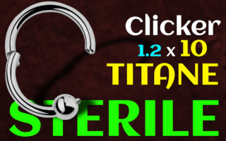 clicker titane 1.2 x 12 STERILE