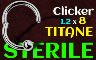 clicker titane 1.2 x 12 STERILE
