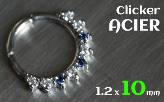 Clicker 1.2 x 10 - acier -