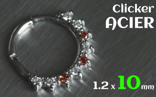 Clicker 1.2 x 10 - acier -