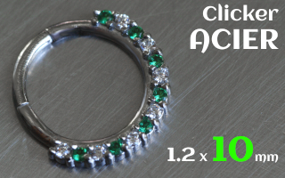 Clicker 1.2 x 10 - acier -