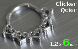 Clicker 1.2x6 Acier