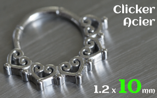 Clicker 1.2x10 Acier