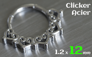 Clicker 1.2x12 Acier
