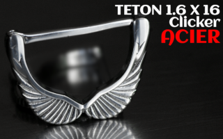 Teton clicker acier 1.6 x 16