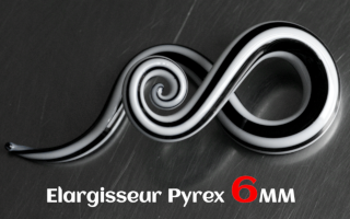 Elargisseur pyrex 6 mm