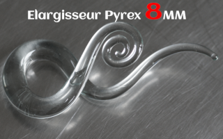 Elargisseur pyrex 8 mm