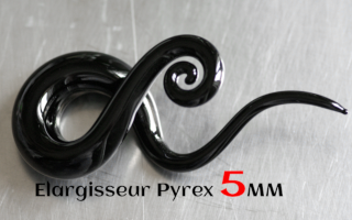 Elargisseur pyrex 5 mm