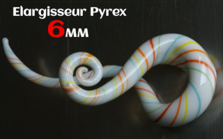 Elargisseur pyrex 6 mm
