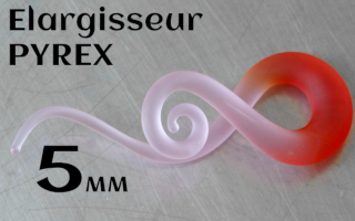 Elargisseur Pyrex 5 mm