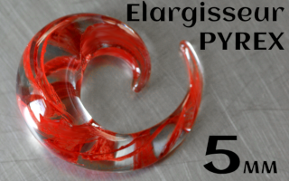 Elargisseur spiral Pyrex 5 mm