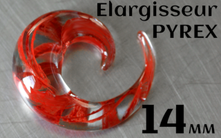 Elargisseur spiral Pyrex 14 mm