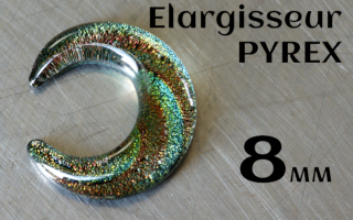 Elargisseur Pyrex 8 mm