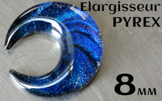 Elargisseur Pyrex 8 mm