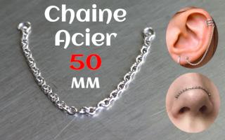 chainette Acier 50mm