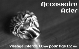 Accessoire Acier - vissage interne 1.0mm pour tige 1.2 mm
