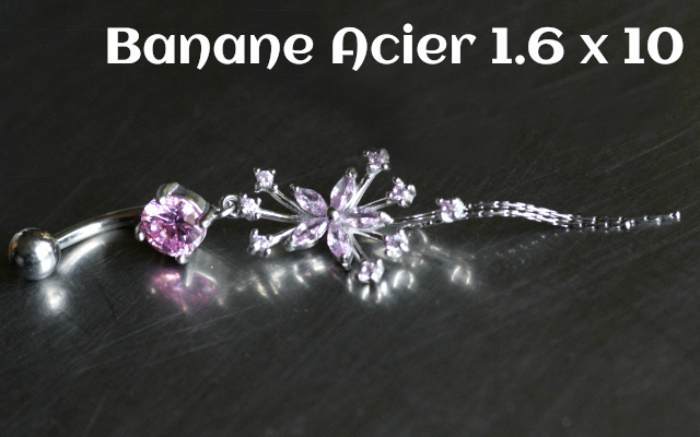 Bananes Acier 1.6 x 10