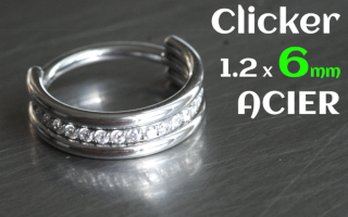 Clicker Acier 1.2x6