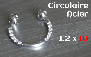 Circulaire Acier 1.2 x 10