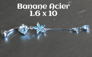 Banane Acier 1.6 x 10
