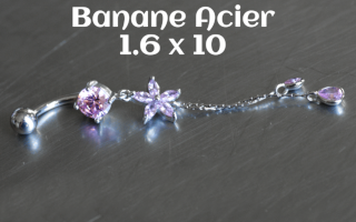 Banane Acier 1.6 x 10
