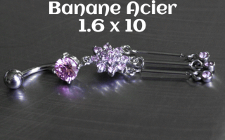 Banane Acier 1.6 x 10