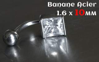 Bananes Acier 1.6 x 10