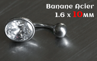 Bananes Acier 1.6 x 10