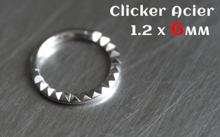 Clicker 1.2x6 Acier