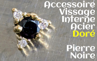 Accessoire Acier Dore