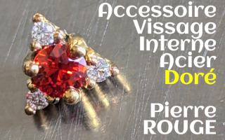 Accessoire Acier Dore