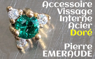 Accessoire Acier Dore
