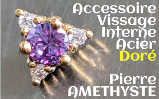 Accessoire Acier Dore