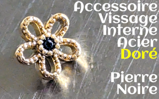 Accessoire Acier Dore