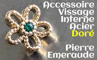 Accessoire Acier Dore