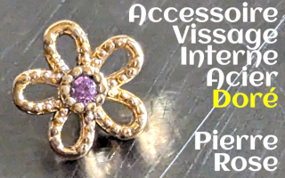 Accessoire Acier Dore