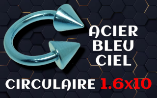 Circulaire Acier 1.6 x 10 CIEL