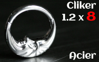 Clicker 1.2x8 Acier