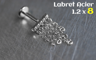 Labret Dores 1.2 x 8
